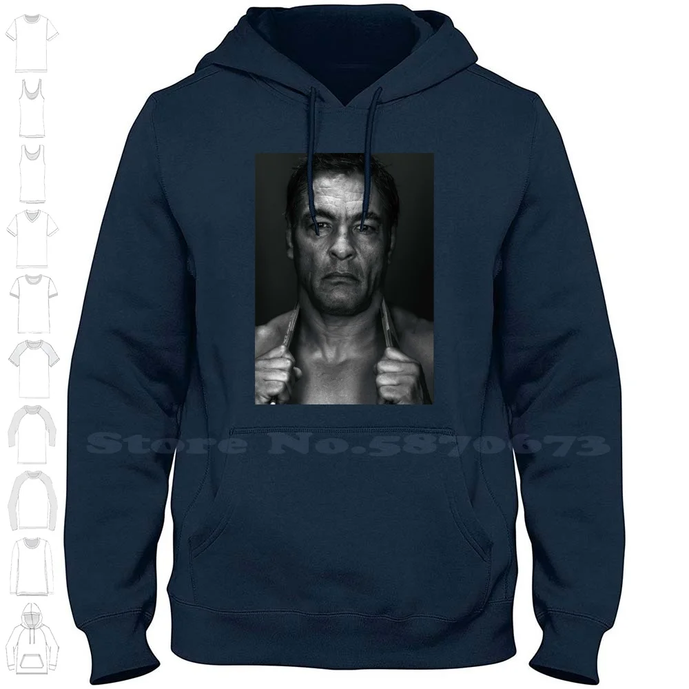 Rickson Gracie 100% Cotton Hoodie T-Shirt Bjj Gracie Vale Tudo Wrestling Royce