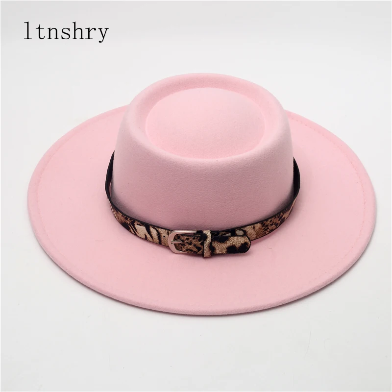 

2021 New Classic British Fedora Hat Men Women Big brim Imitation Woolen Winter Felt Hats Fashion Jazz Hat Chapeau Wholesale