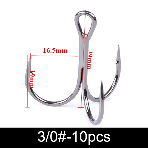 FTK Drillinge Baitholder Bass Angelhaken Köderhalter Fliegenbinden Kurbelhaken Set Salzwassernadel Angelhaken