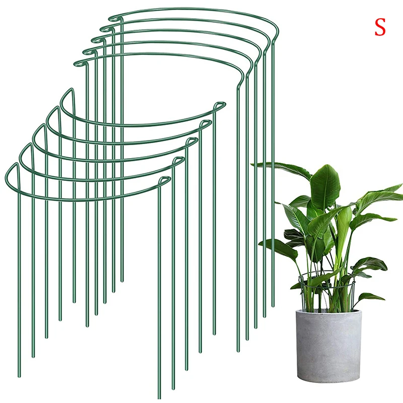 Giardino di Piante di Sostegno Gabbia Plié Fiore Del Supporto Del Basamento Verde Casa Frutteto Asta