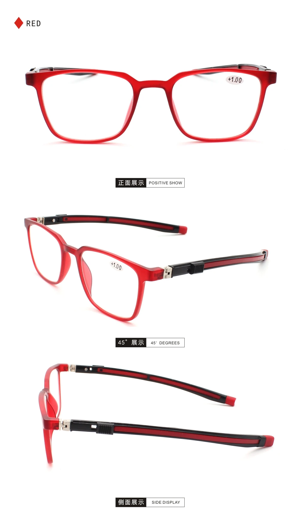 Tr90 Leser Lesebrille Herren Magnet Tragbare Dioptrien Hängender Hals 1,0 1,5 2,0 2,5 3,0 3,5 – Detail 13