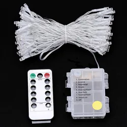 Christmas Lights Battery Operated 50/100/160Led String Light for Garland Wedding Party Holiday Decorations