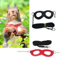 Hamster Chinchilla Mouse Rat Squirrel Harness Anti-knot Anti-biting Strap Split Traction Rope Small Pet Training Leash Drop Ship