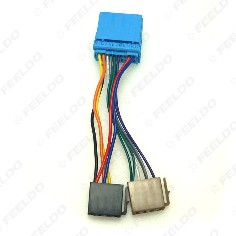 FEELDO Car CD Radio ISO Wiring Harness Adapter for Honda Accord Civic CRV Jazz Odyssey Suzuki Swift SX4 Head Units Cable