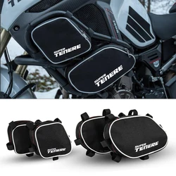 Barras de choque de marco de motocicleta, bolsa impermeable, herramienta de reparación de parachoques, bolsa de colocación para Yamaha XT1200Z Super Tenere XTZ1200 Super Tenere