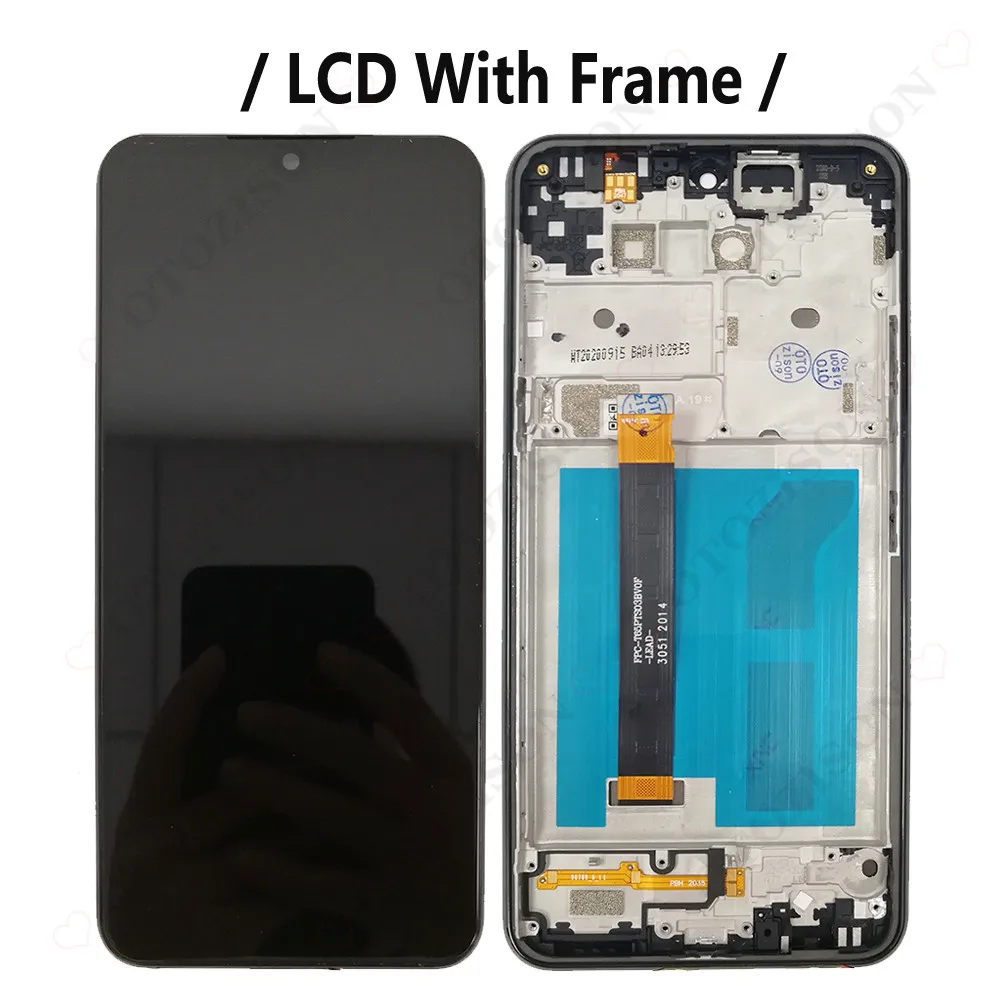 LCD With Frame For LG K50 K50S K51 K51S K52 K61 K92 5G LCD Display Screen Touch Digitizer X520 X540 K500 K510 K520 Q630 K920 LCD