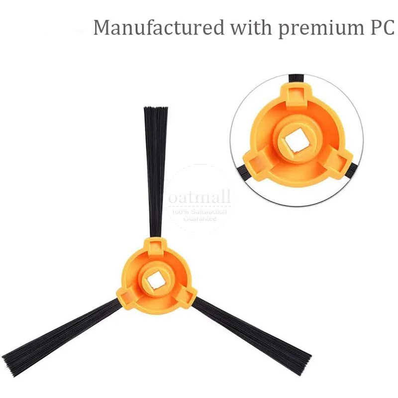 PC Side Brush For Cecotec Conga Excellence 990 5040 Eufy RoboVac 11C iboto aqua V710 For ECOVACS Deebot 500 N79S N79 N79W