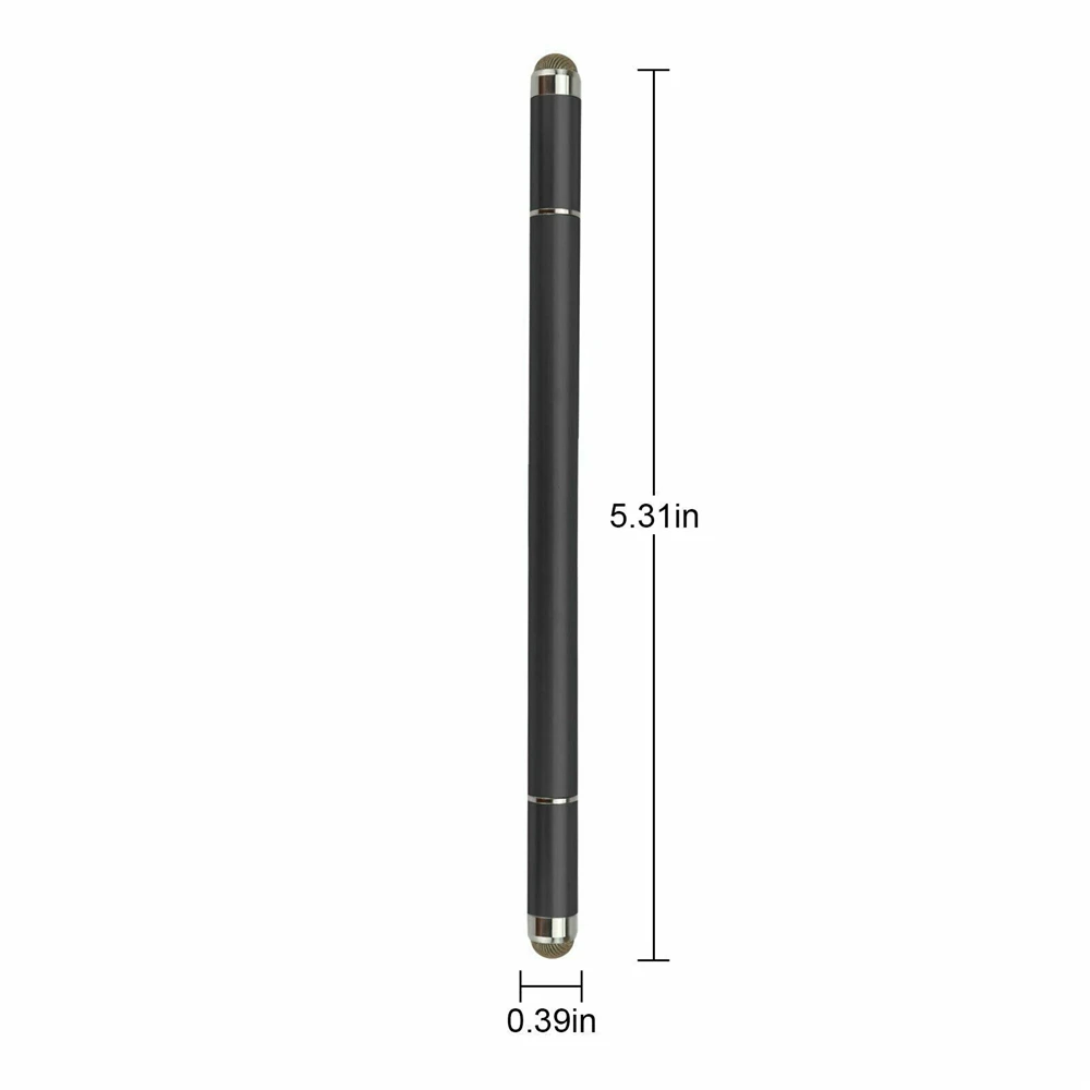 Universelle Kapazitiven Touchscreen Stift Disc Stylus Zeichnung Für iPad Tab Telefon Faser Spitze Aktive Smart Bleistift Weiß Rosa Großhandel