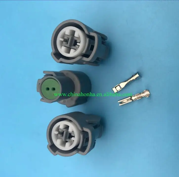 

10pcs 2 Pin/Way 6189-0156 Oil Pressure Switch Plug Knock Sensor/Coolant Sensor Connector For VTEC ECT