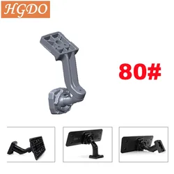 HGDO NO.80 Number 80 Car DVR Holder Mounts Rearview Mirror DVR Holder Car GPS Recorder Mount Universal Holders Bracket Dash Cam