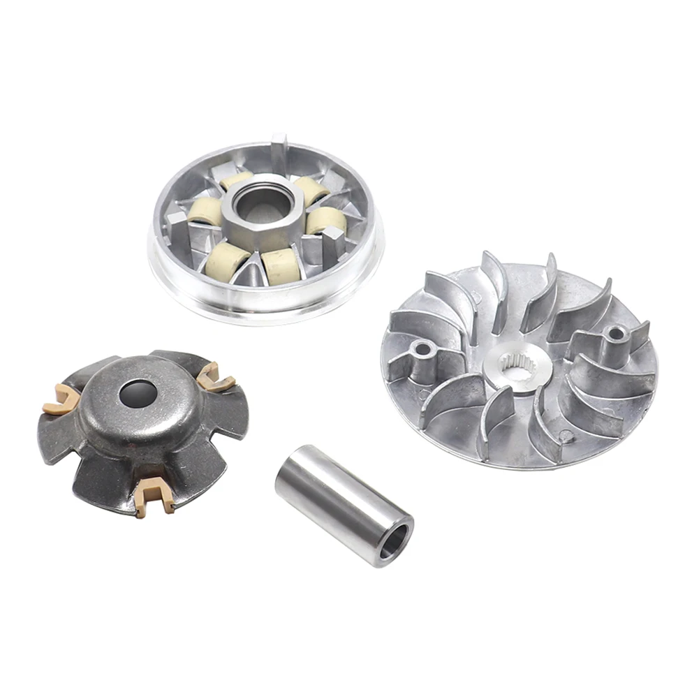 Motorcycle FAN Clutch Variator Weight Rollers Variator for GY6 125cc 150cc Scooter Moped ATV GO KART