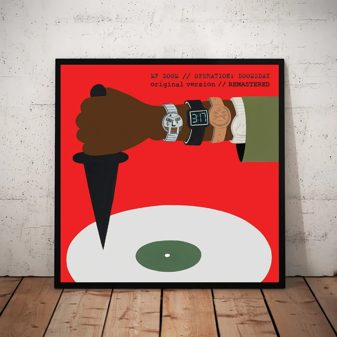 MF DOOM Operation Doomsday Music Album Cover Poster Canvas Art Print Home Decoration Wall Painting (No Frame)