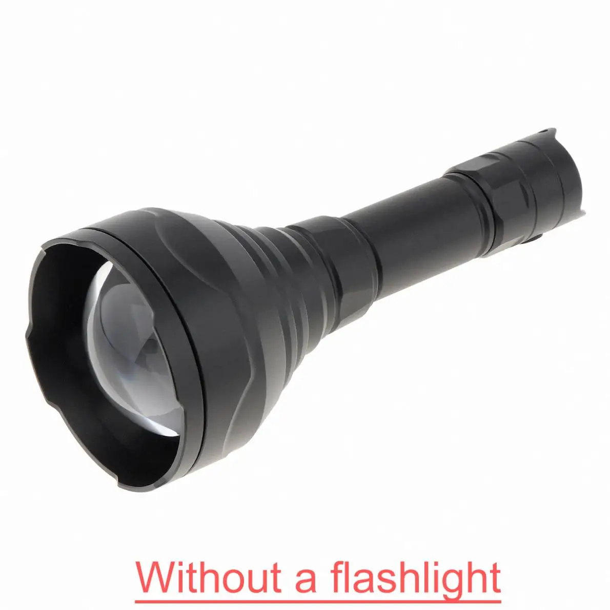 HT9/HT11/HT12 Lens Replaceable Thickened Flashlight Head for 31MM Diameter Hunting Torch