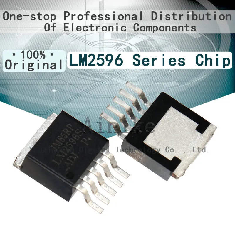 10/Pcs New Original LM2596S-5.0V LM2596S-3.3V LM2596S-12V LM2596S-ADJ SMD TO-263-5 Step-down adjustable voltage regulator IC