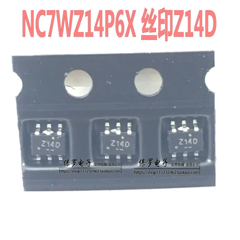 10 pezzi 100% nuovo chip logico originale ncnc7wz14 serigrafia Z14D Z14H SOT-363 stock reale