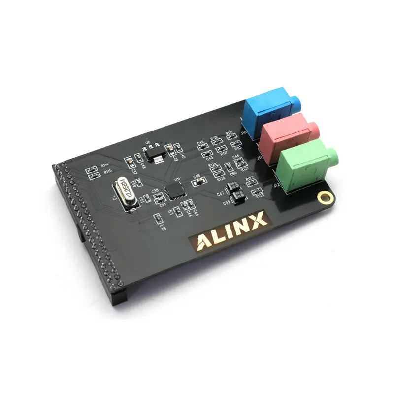 Imagem -02 - Alinx An831: Módulo de Processamento de Áudio Wm831 para a Placa Fpga