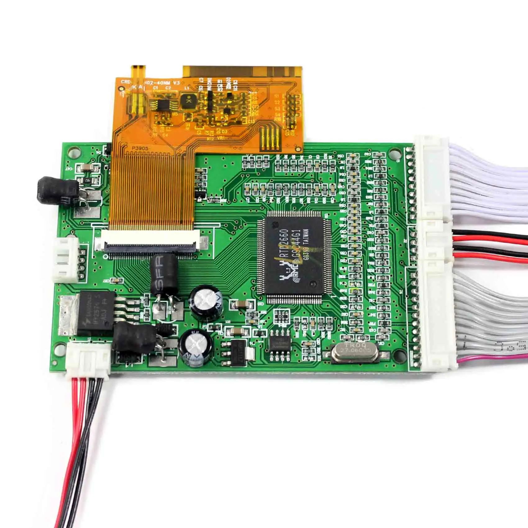 VGA 2AV Reversing Driver Board with 5inch VS050T-002A 800×480 TFT LCD Screen