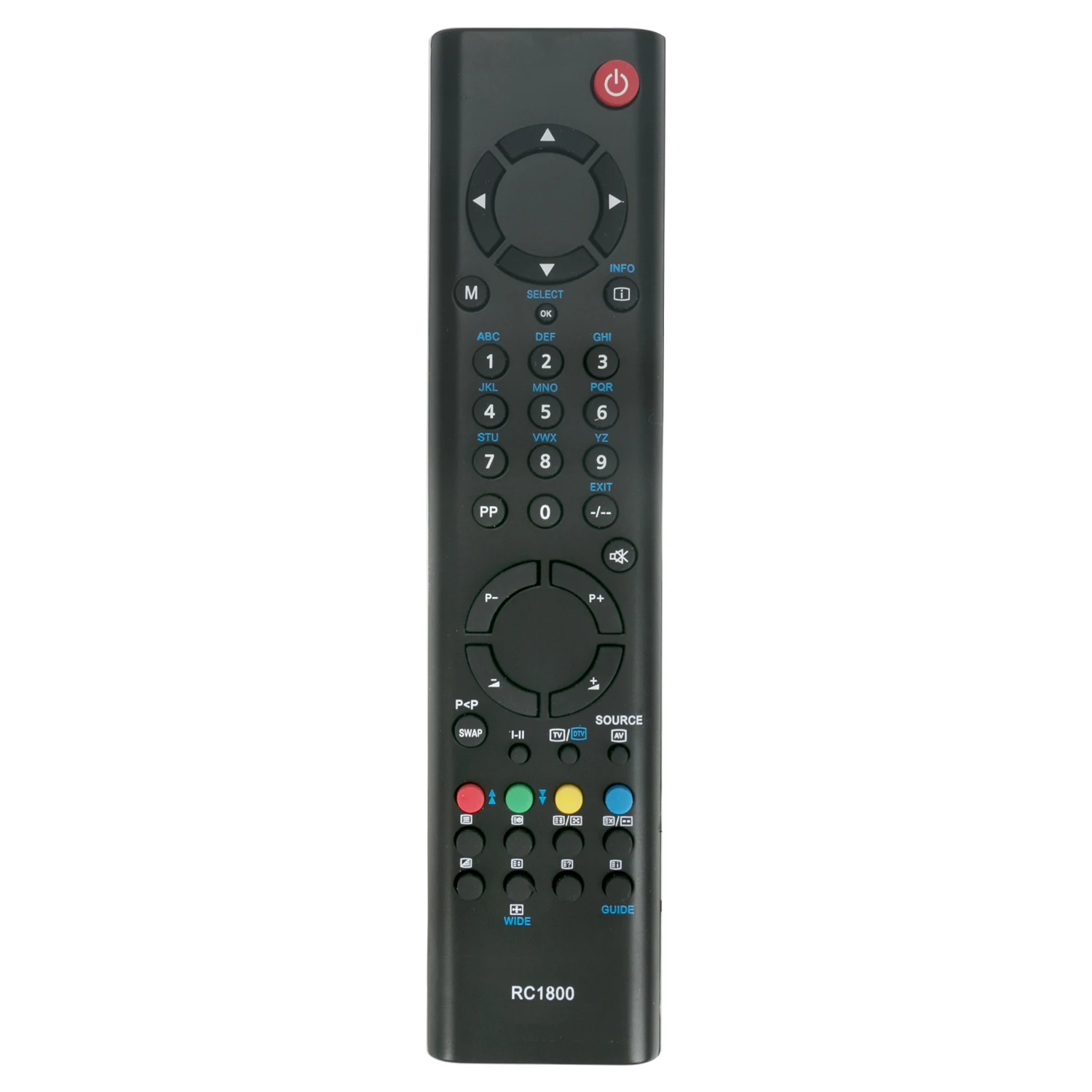 

New RC1800 RC-1800 remote control for Sanyo TV models