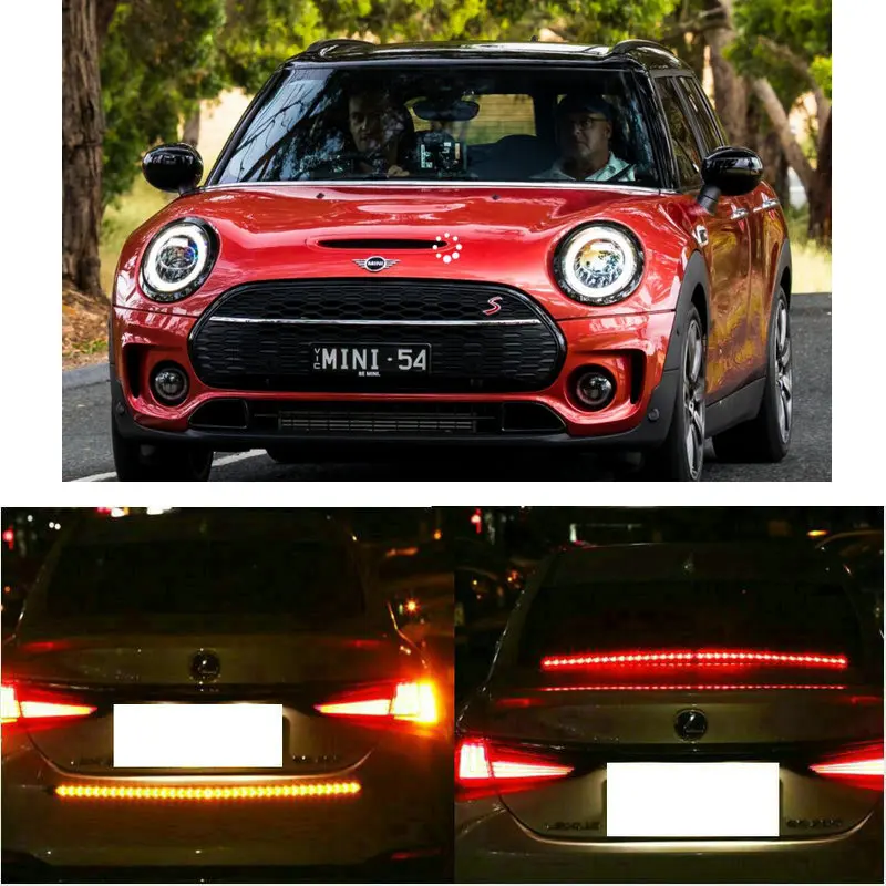 

1pc Prevent rear-end Strobe Turn/Stop Light Trunk Lamp For mini cooper R50 R53 R56 Clubman F55 F56 F54 Convertible Countryman