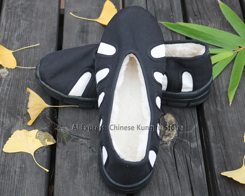 أحذية تاي تشي الشتوية للرجال والنساء أحذية رياضية Wudang Taoist أحذية الكونغ فو فنون الدفاع عن النفس أحذية Wushu Wing Chun