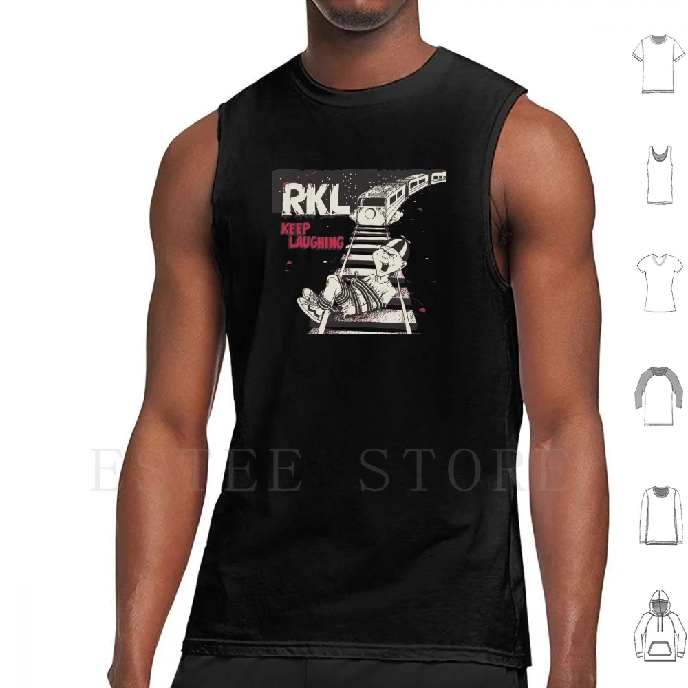 Rkl Keep Laughing Tank Tops Vest Hardcore Punk Rich Kids On Lsd Music Punkrock Hardcorepunk Vinyl Band