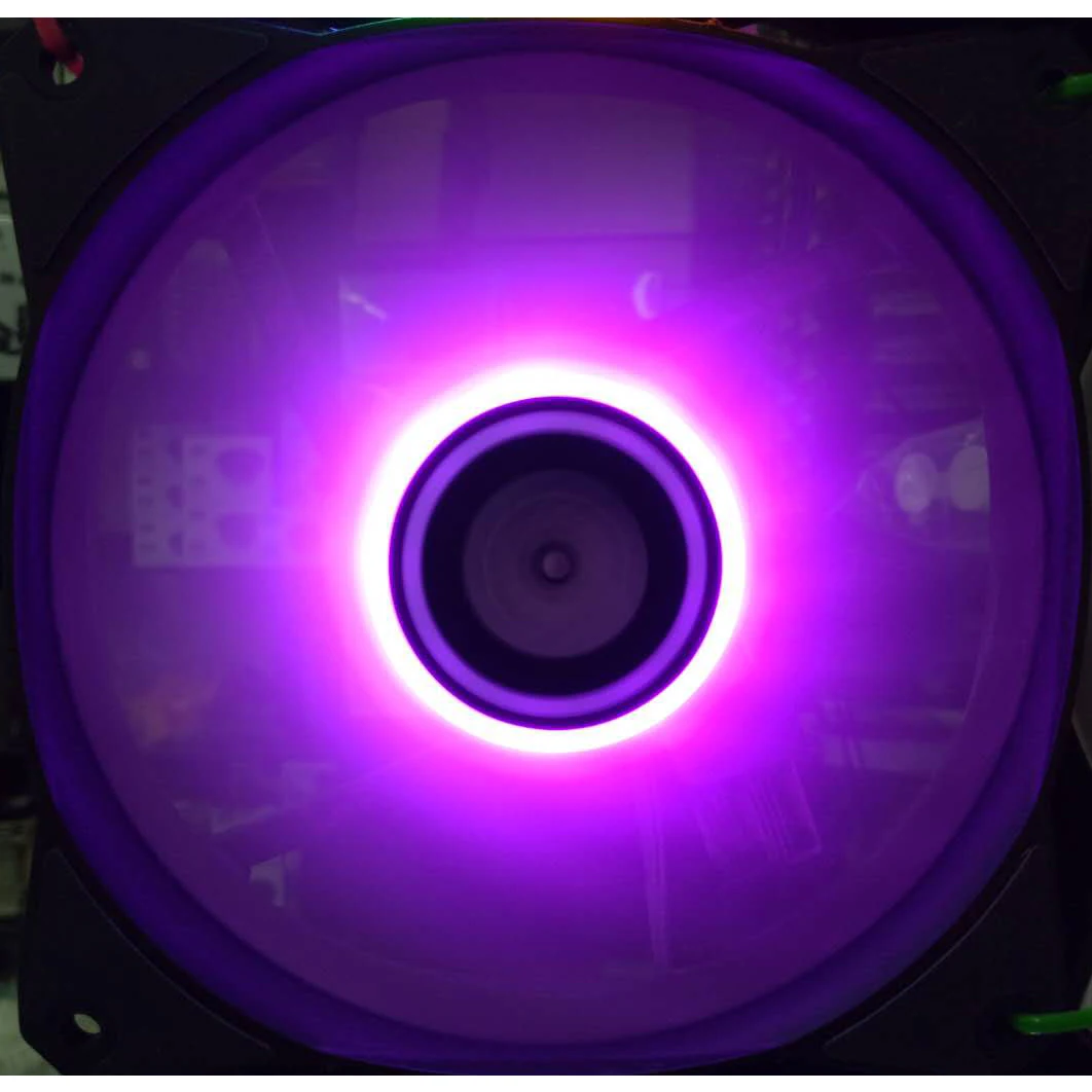 12cm AURA RGB 12V 4PIN Case Fan Quiet PC Radiator CPU Cooler ARGB 4pin sync with motherboard Fans