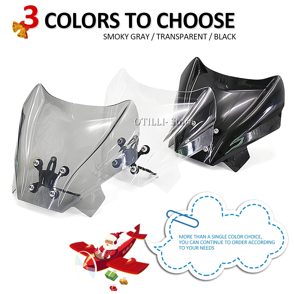 New 2019 - 2024 2023 2022 2021 Motorcycle Windshield WindScreen Wind Shield Screens Deflectors For Benelli 502 C 502C 502c