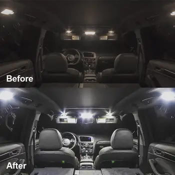 ZUORUI 11ks Canbus pro Opel Corsa D OPC 2006-2012 2013 2014 LED interiérové osvětlení do kufru autopříslušenství žárovka do prostoru pro nohy 8 nejlepší prodej tuning Corsy - №4