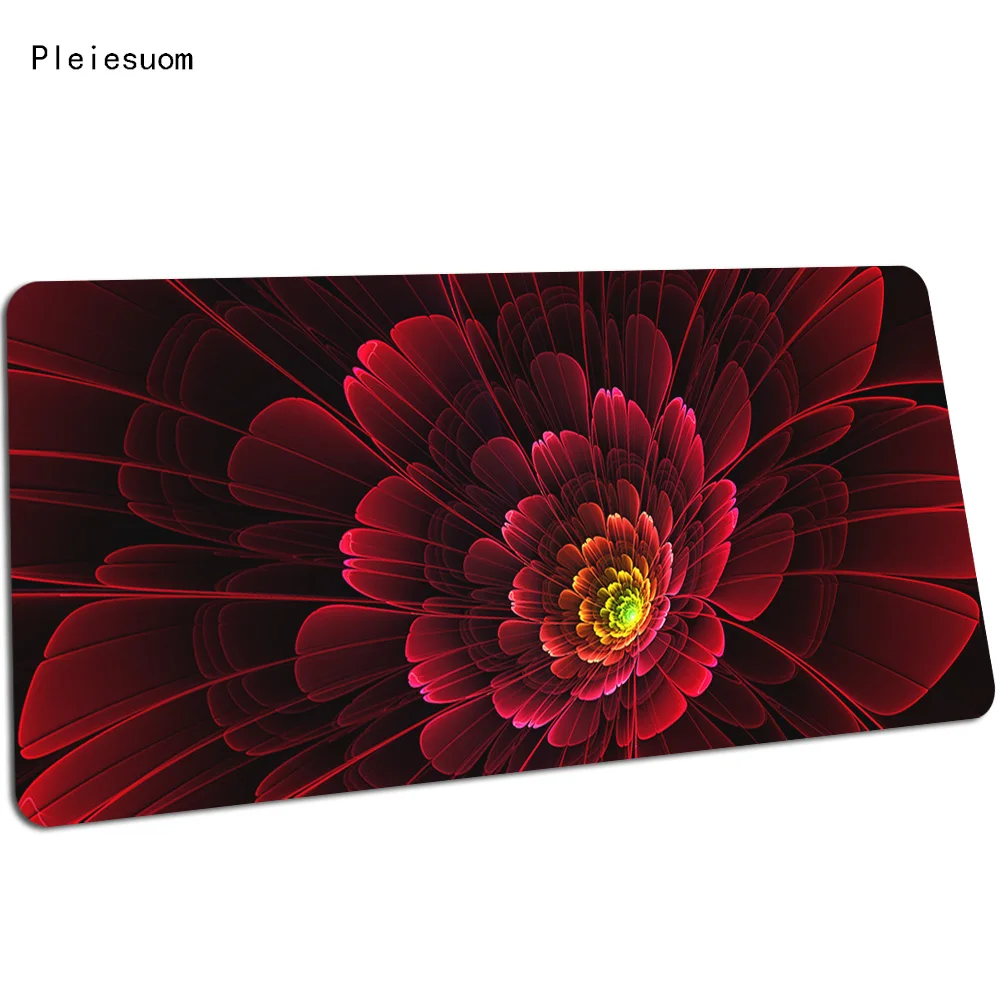 Flower Artistic pad mouse Colorful gamer mouse pad 700x400x2mm padmouse big Colors mousepad ergonomic gadget office desk mats