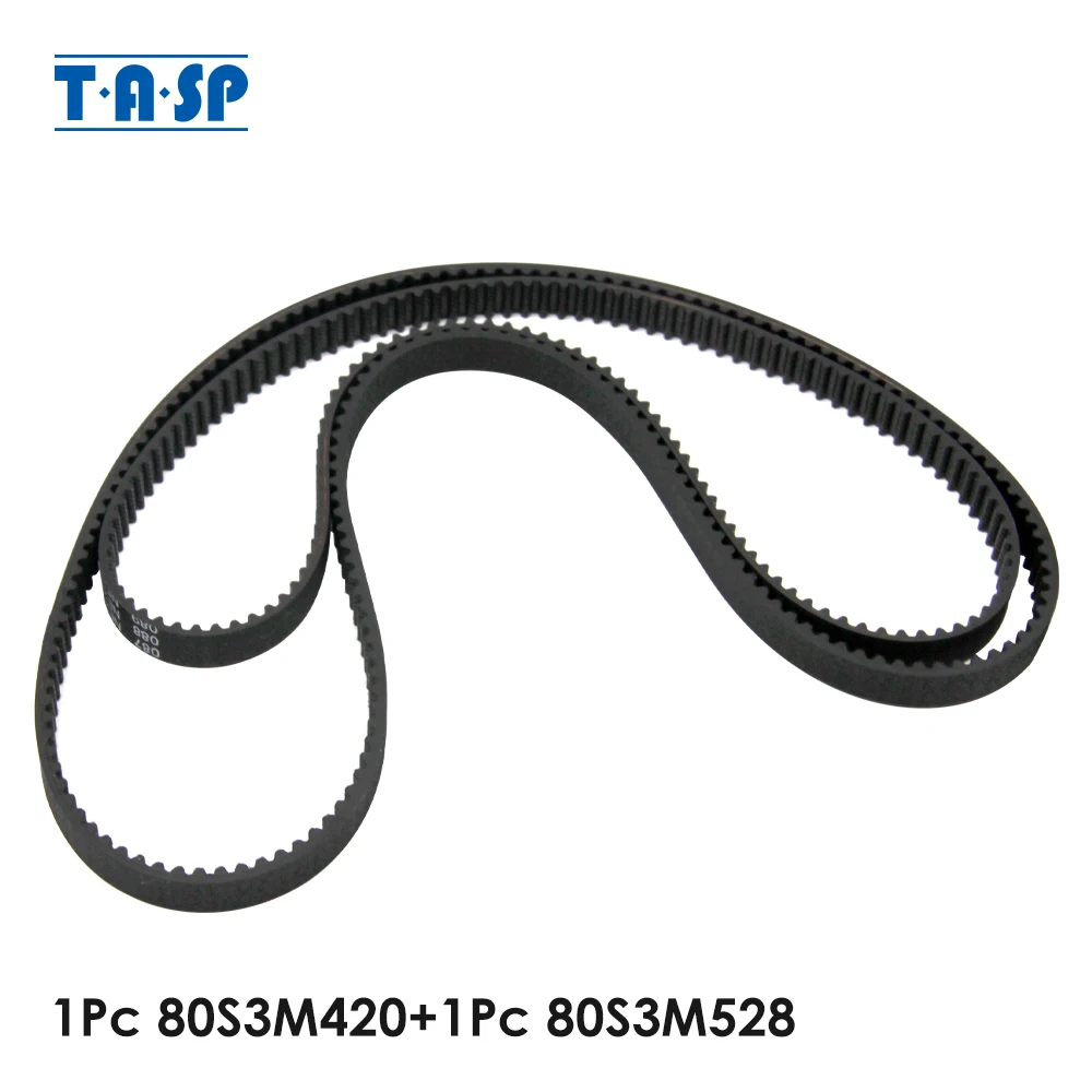 TASP 1 Set Breadmaker Belts 80S3M420+80S3M528 Conveyor for Gorenje BM1200BK 1600WG Bifinett  KH1171 7111 Kitchen Appliance Parts