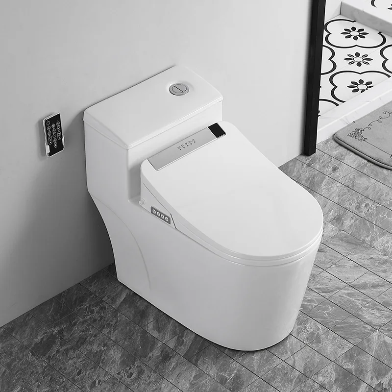 Integrated Automatic Smart Bidet That Is Hot Flushing and Drying Household Remote Control Toilet Home Decoration Accessories