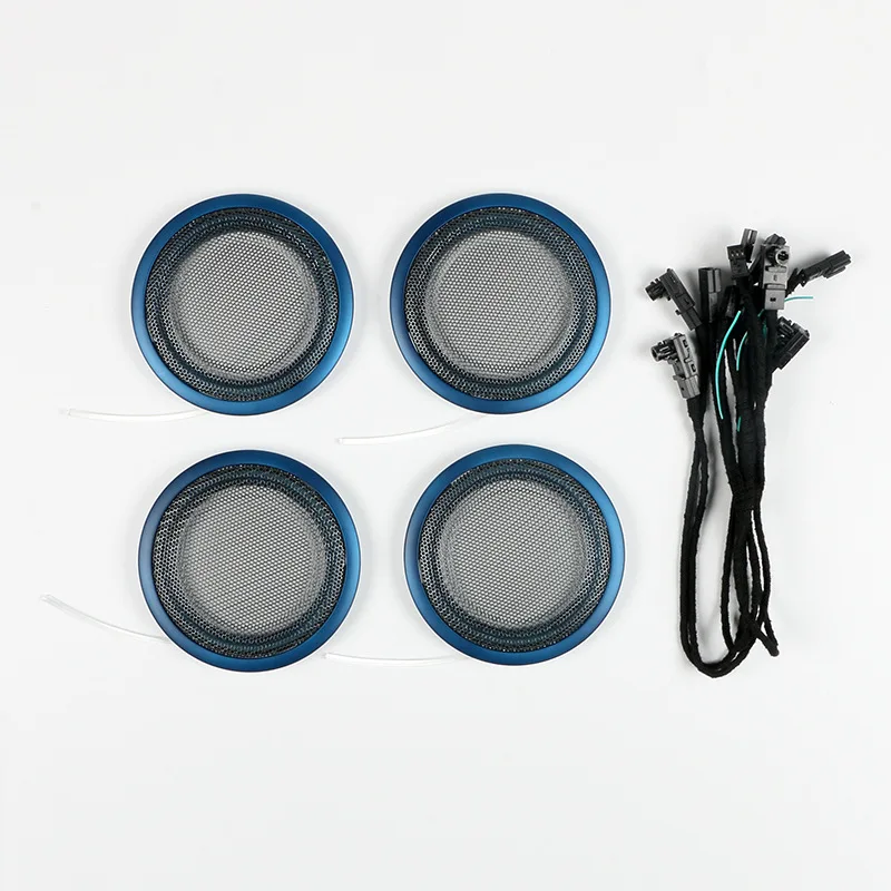 2/8 Colors LED Ambient Light For BMW 3 4 Series M3 M4 F30 F31 F34 F35 F80 F32 F33 F36 Interior Decorative Hornspeaker Cover Lamp