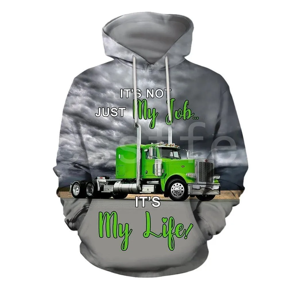 

Tessffel Truck Driver 3D Printed New Fashion For Men/Women Hooded Sweatshirt Zipper Hoodies Casual Unisex Pullover Style-D11