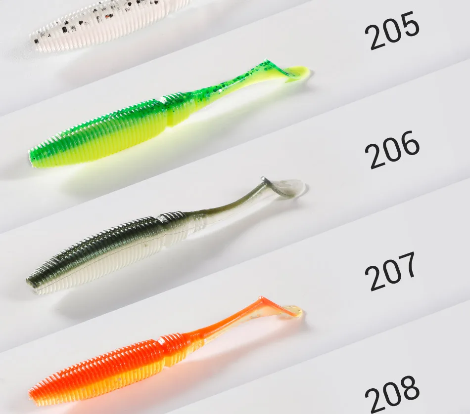 Noeby 3PCS Swimbait Shad Weichen Köder 15cm 27,5g 17,5 cm 40g Weicher Köder Minnow weichen Köder Wobbler Bass Barsch Hecht Angelgerät – Detail 7