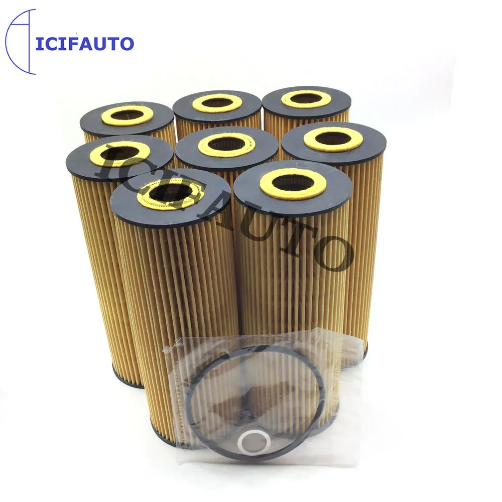 8X Oil Filter For Mercedes W124 W129 W140 W202 300CE C280 300TE C36 A1041800109,A1041840225,A1041840825,1041800109,1041840325