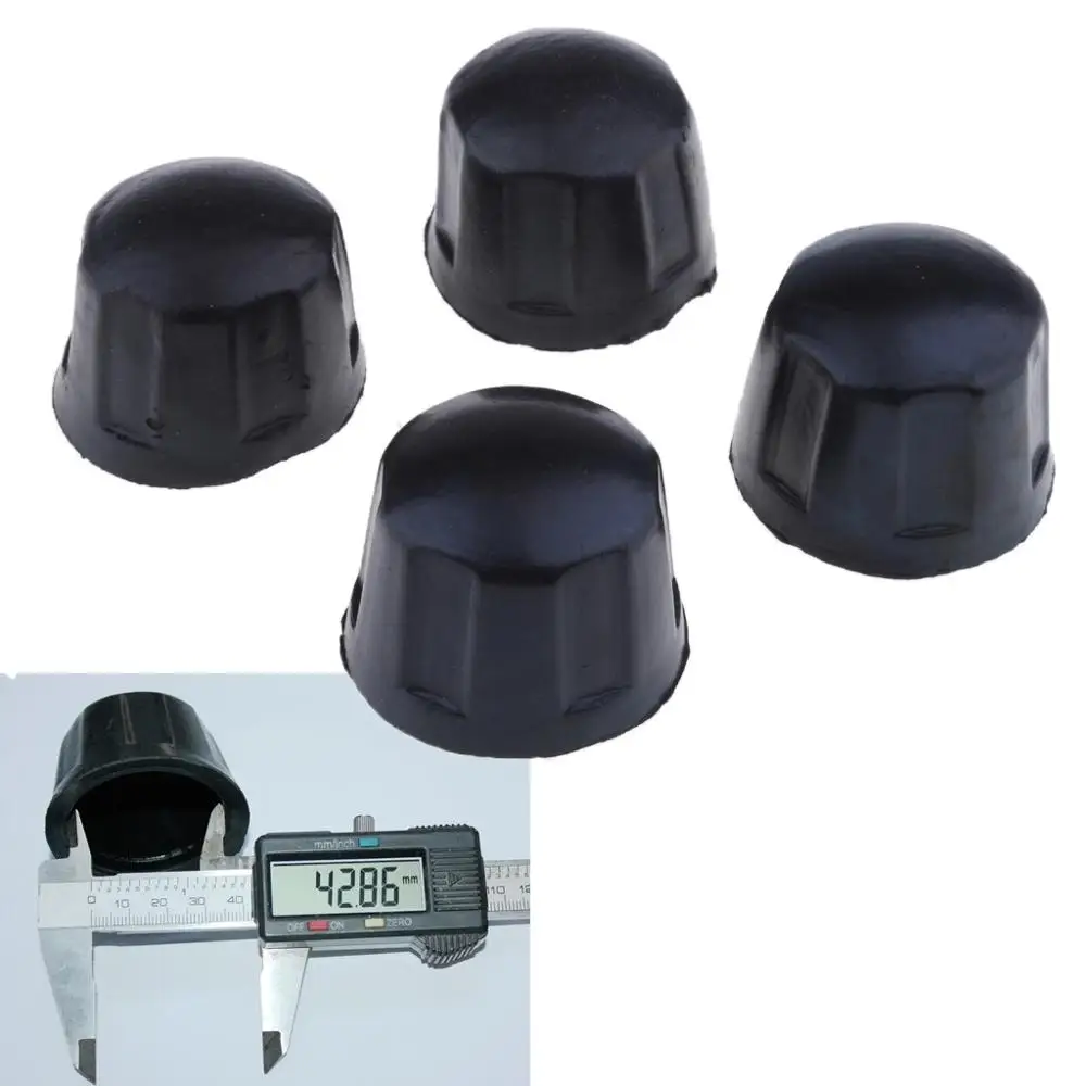 Protección de eje de tapa de goma para Quad Bike ATV, 50/70/110/125cc, 4 unidades