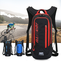 10L Sport MTB Bike Backpack Water Cycle Bags Running Cycling Hydration Bicycle Backpacks Reflector Strips RucksackXA126Q