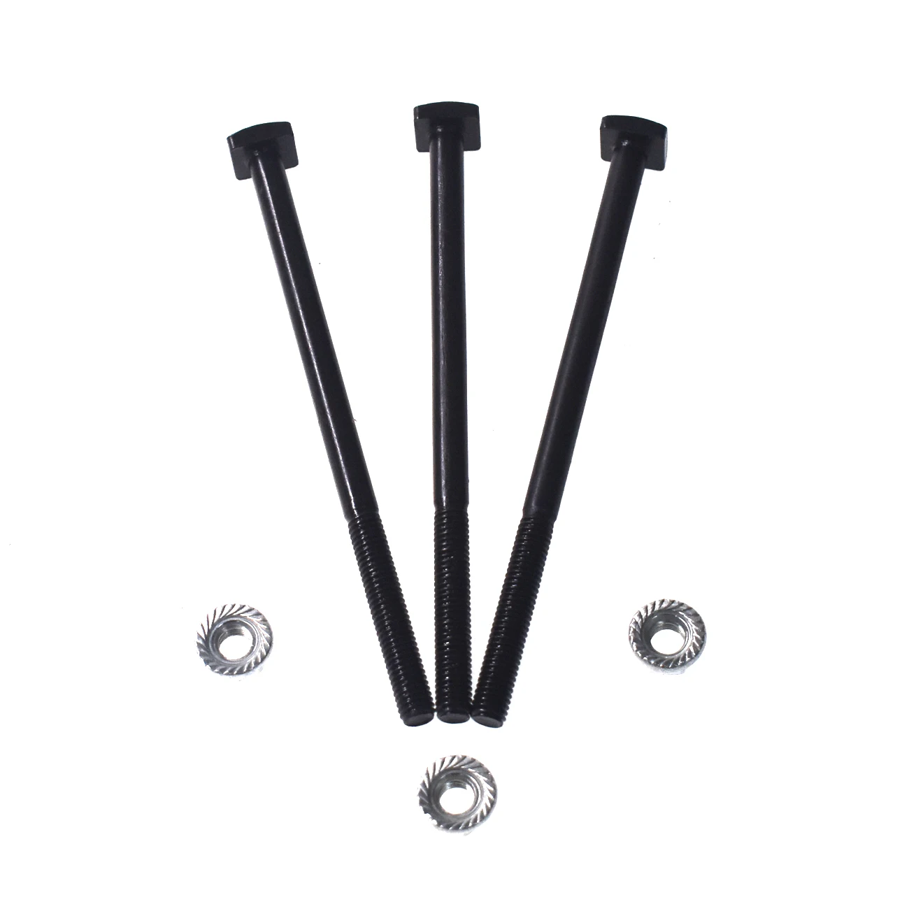 3 x Muffler Bolt 3 x Nut Muffler Exhaust Silencer Bolts For Stihl 029 039 MS290 MS310 MS390 1127 148 1200