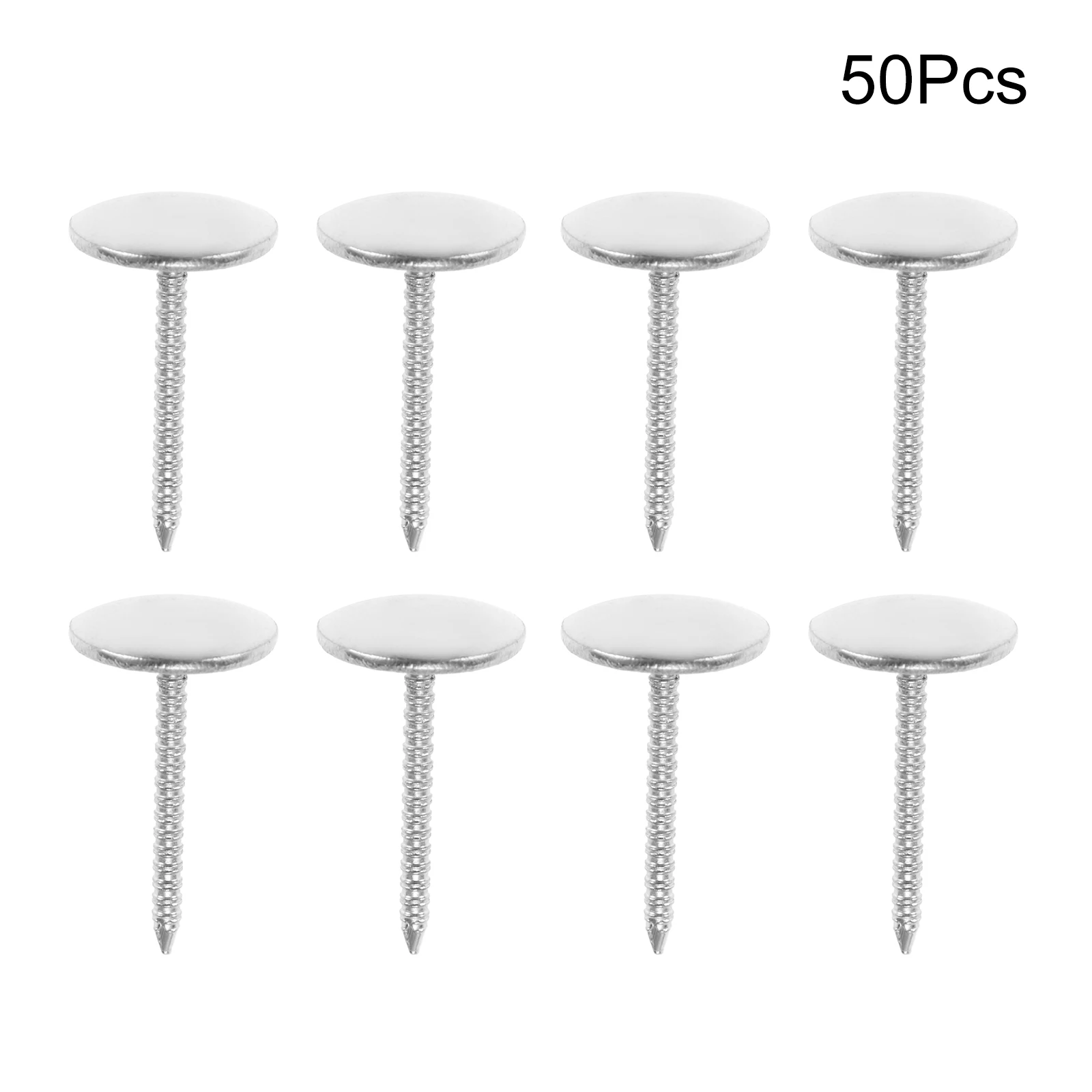 50Pcs  Jewelry Wood Box Sofa Furniture Tack Stud Pushpin Silver Upholstery Nail Doornail Furniture Hardware Decor 12*21mm