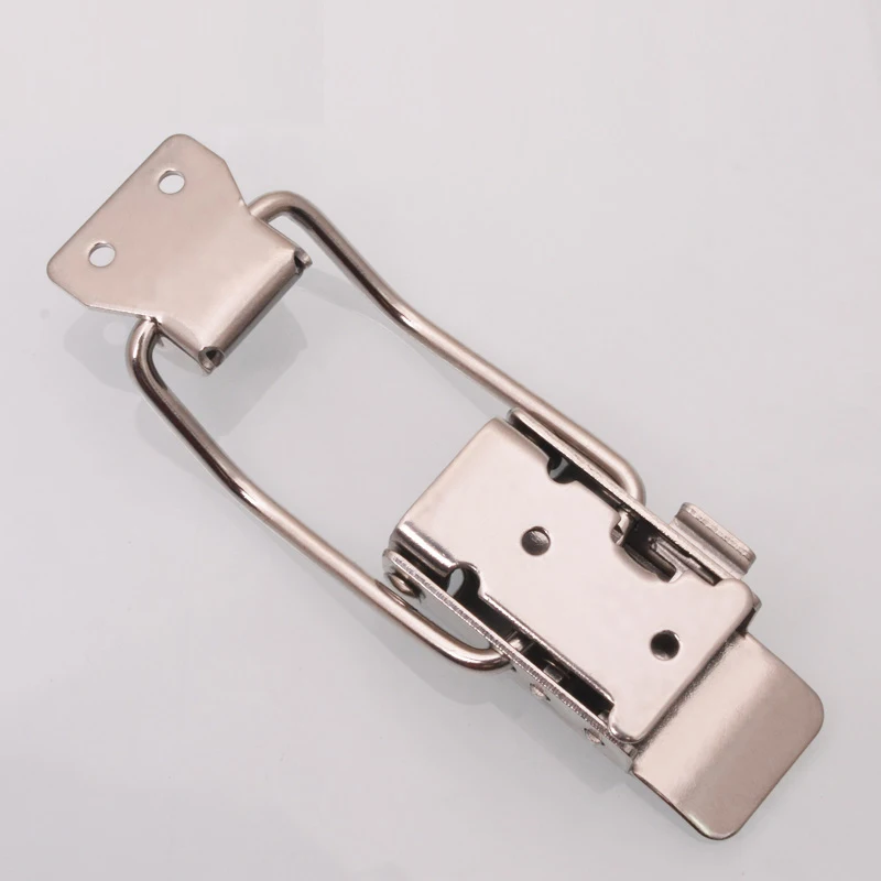 304-Stainless Steel Safety Buckle Lock Latch Tool Air Box Hasp Insurance Electrical Medical Equipment Case Bag Tool Case Cabinet