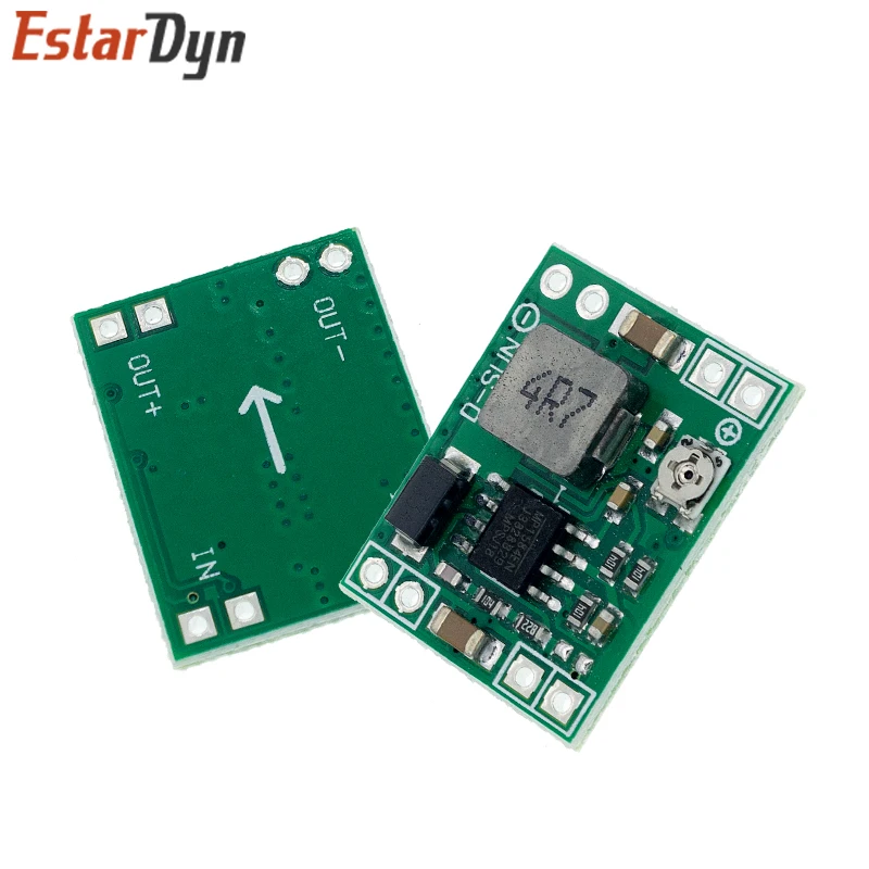 MP1584EN 3A Ultra-Small Size DC-DC Step Down Supply Module Adjustable Power Step-down descending output module 24V 12V 9V 5V 3V