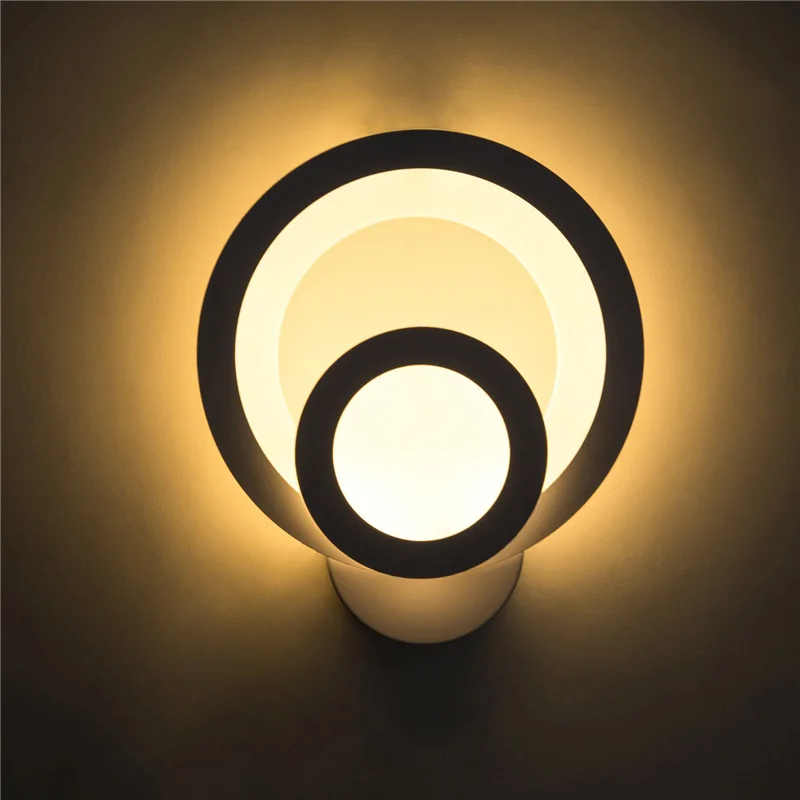 LED Wall Lamp For Bedroom Bedside Living Room Aisle Corridor Stairs Modern Indoor Sconce Home Decorative Light Fixture