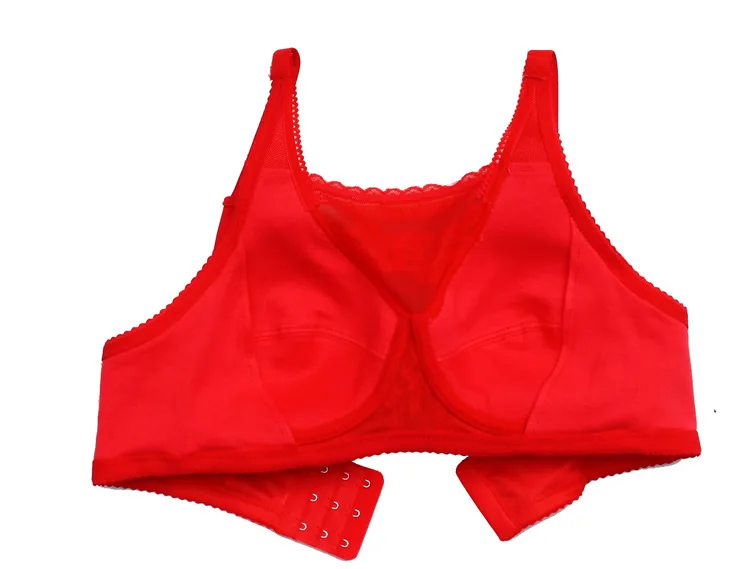 Sutiã de renda para mastectomia, top de tubo, cueca sem aro, sem costura, lingerie plus size, sutiãs prótese, X9070