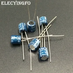 10pcs 47uF 6.3V Japan ELNA 5x5mm 6.3V47uF Audio capacitor Blue