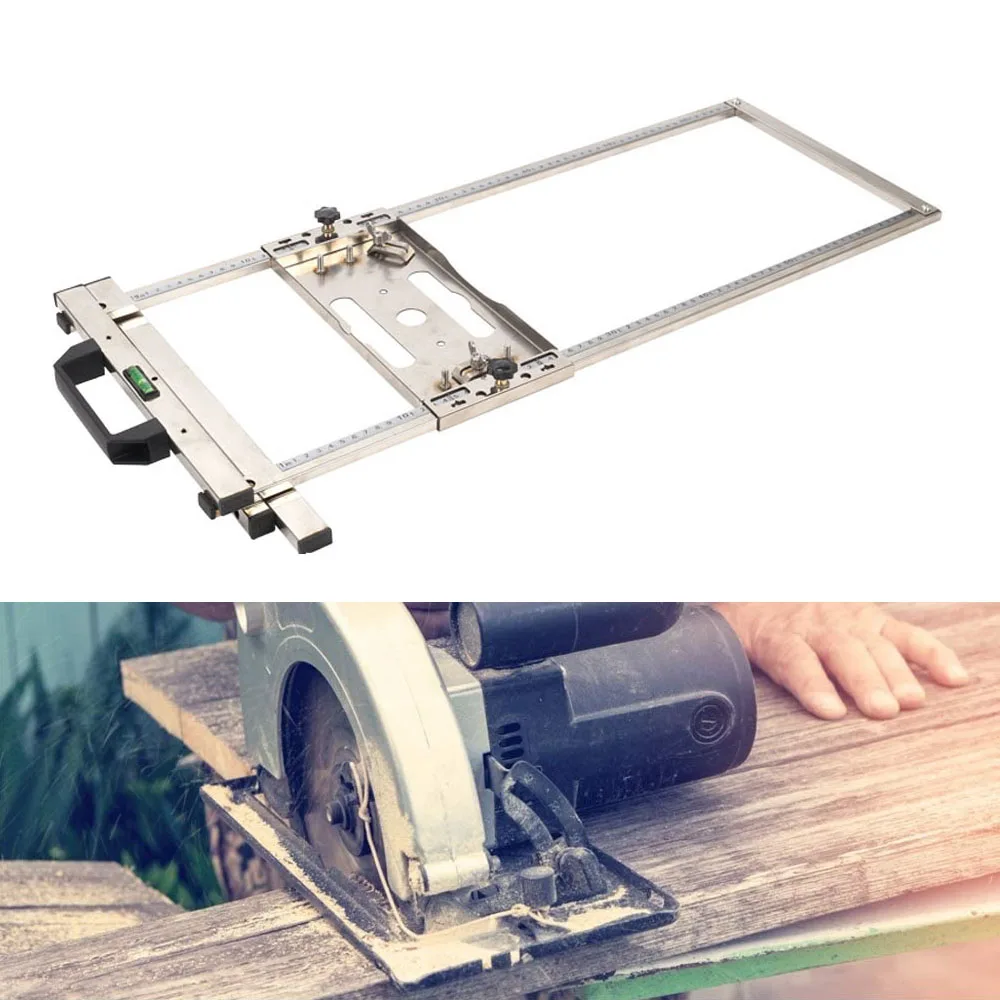 4/7inch(18cm) Edge Guide Positioning Cutting Board for Electricity Circular Saw Marble Woodworking Tool Trimmer Machine