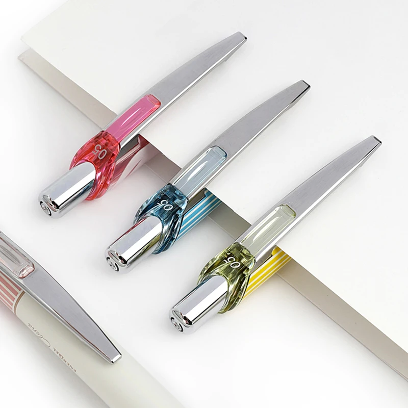 1pcs Pentel Energel Gel Pen Quick Drying Kawaii Pen Stripe Clena BLN75L Press Color Pens For School Student Stationery 0.5mm