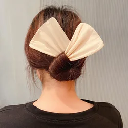 Fashion female magic twisting lazy long hair curly hair artifact printing bow headband hair accessories headband hair curler