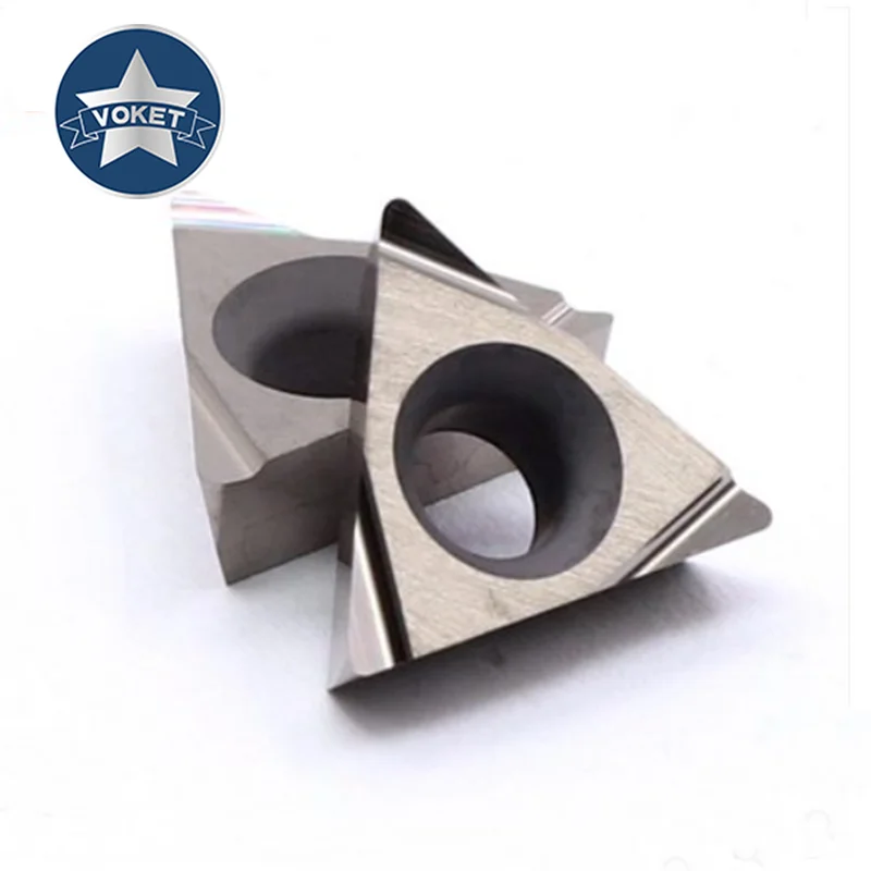 VOKET lama Noioso TCGT TCMT TPGH 090204L a terra di precisione lama in ceramica CNC tornio in metallo duro lama rotante