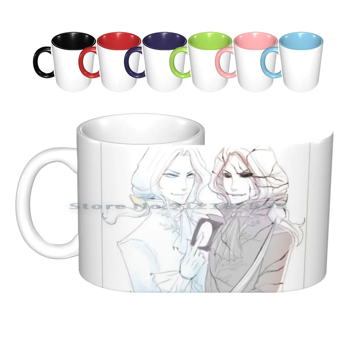 

Identity V : Joseph The Photographer Dual Forms Ceramic Mugs Coffee Cups Milk Tea Mug Identityv Josephdesaulnier Joseph