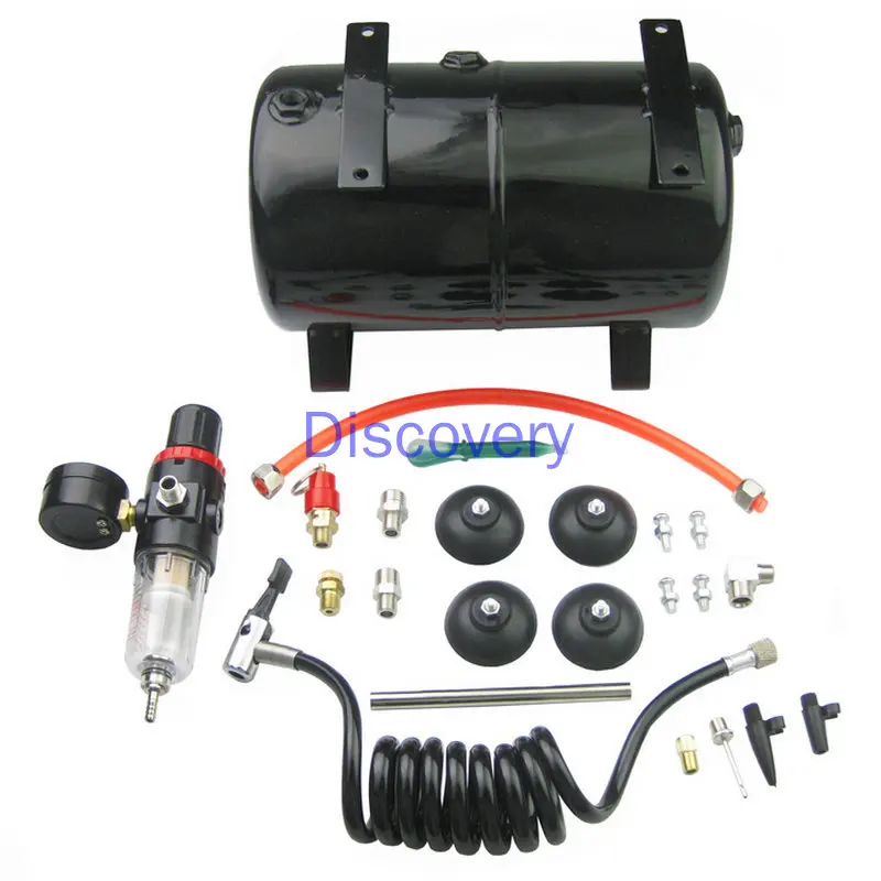 AS18B AS186 Model Air Pump Air Storage Tank Air Compressor Spray Pump 3.5L 4 Holes Air Tank